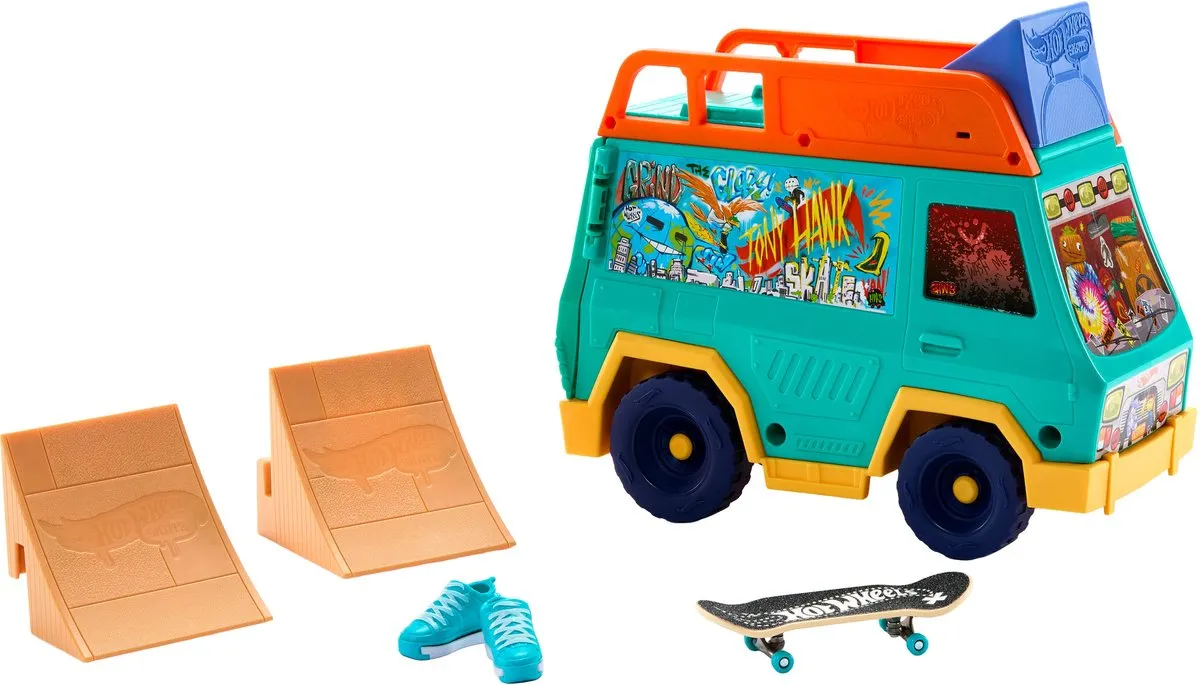 Hot Wheels Tony Hawk Skatebusje Speelset JGG91