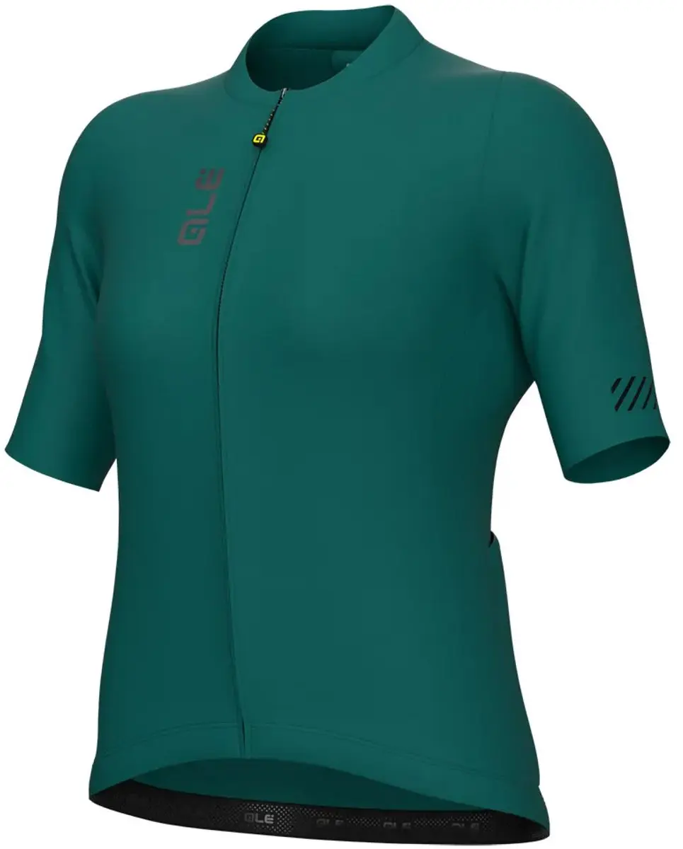 Ale Pragma Color Block Off Road Korte Mouw Wielertrui Groen M Vrouw