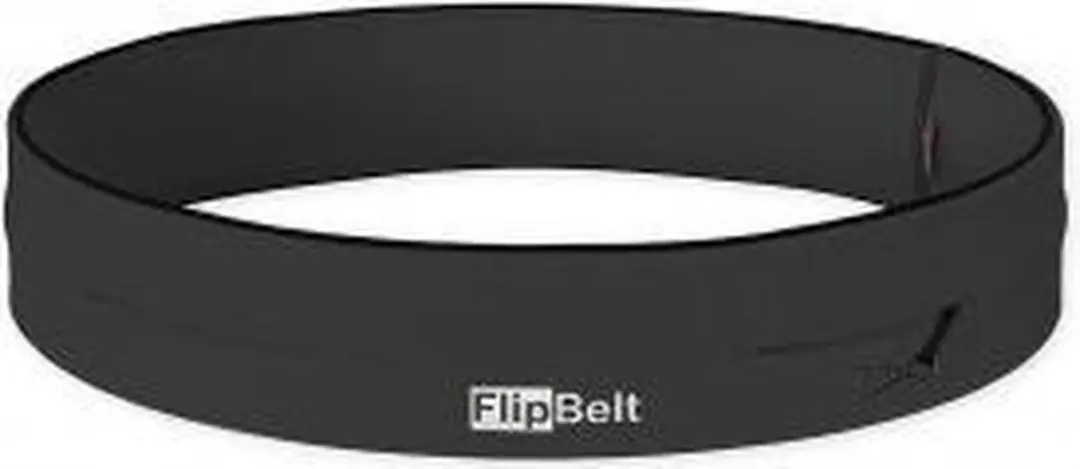 FlipBelt Classic - Running Belt – Hardloopriem voor Telefoon, Water en Meer – Unisex – Donkergrijs - XS