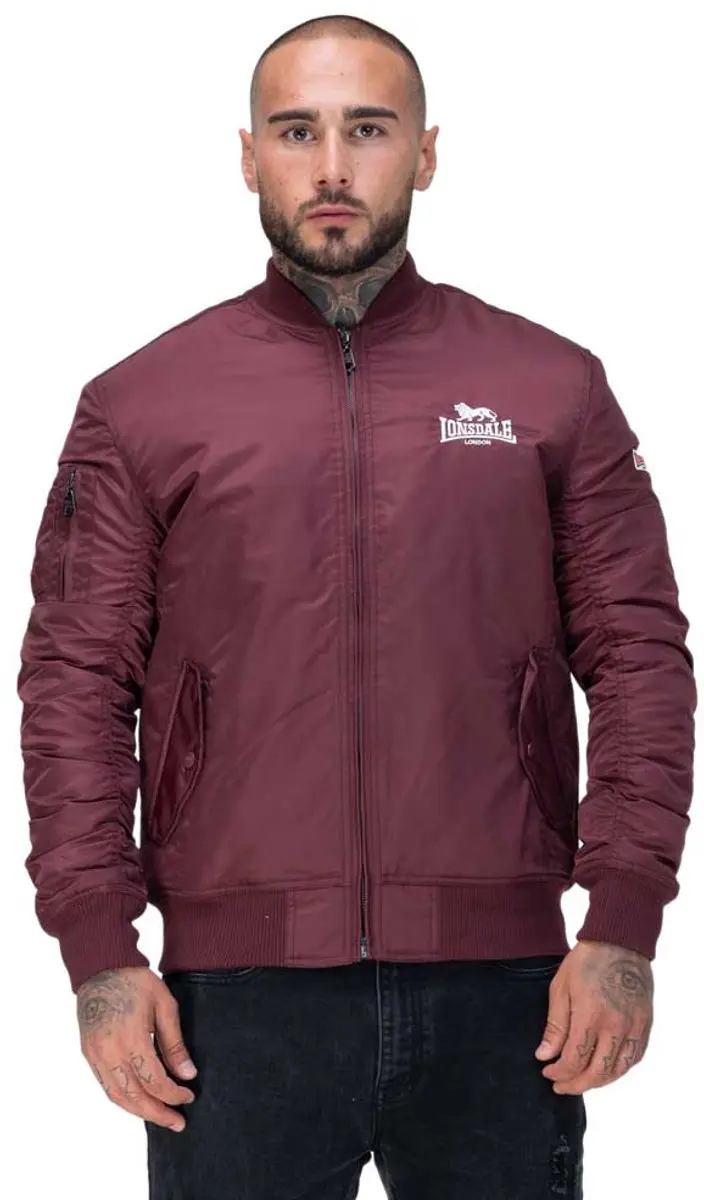 Lonsdale Tern Hill Jas Paars XL Man