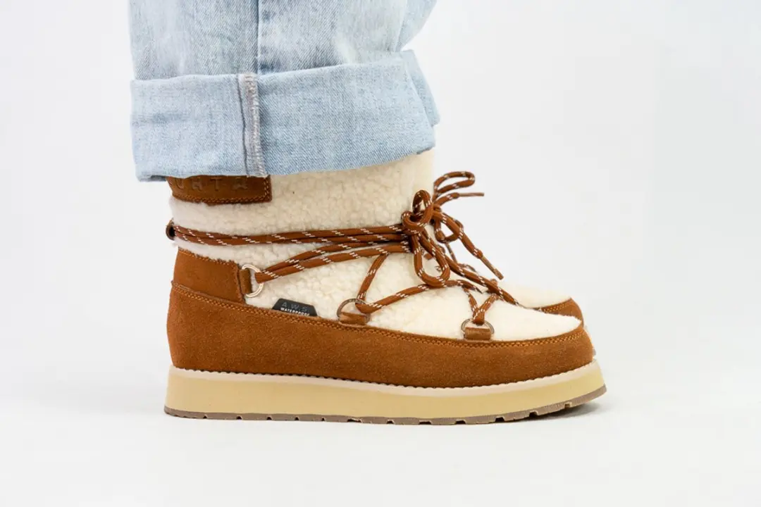 Luhta Nauttiva MS Snowboots Dames - Café au Lait - 36 - afbeelding 3 van 6