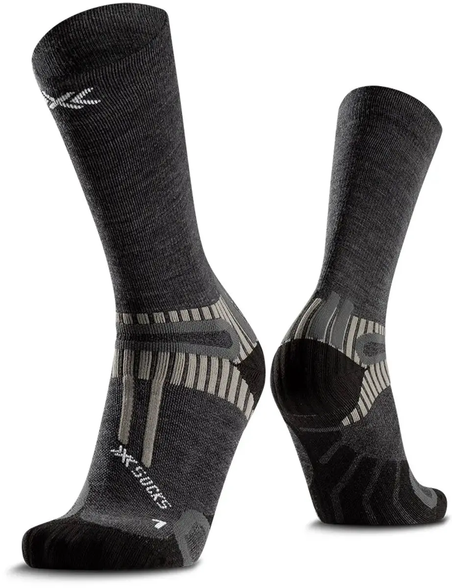 X-socks Hike Perform Merino Crewsokken Zwart EU 37-38