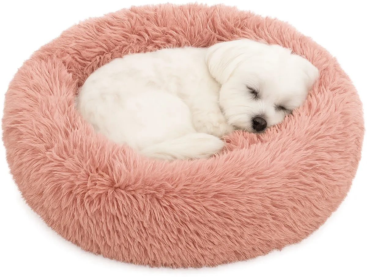 Flamingo Donut Hondenmand Oudroze