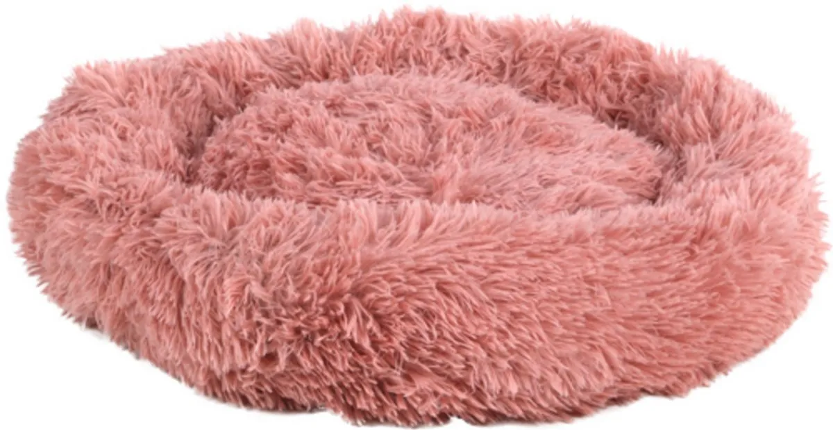 Flamingo Donut Hondenmand Oudroze - 55 cm