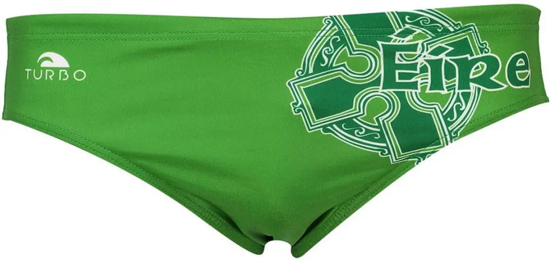 Turbo Eire Zwemslip Groen L Man