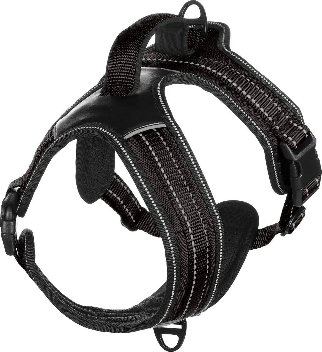 Flamingo HondenHarnas Toga - 39cm - Zwart