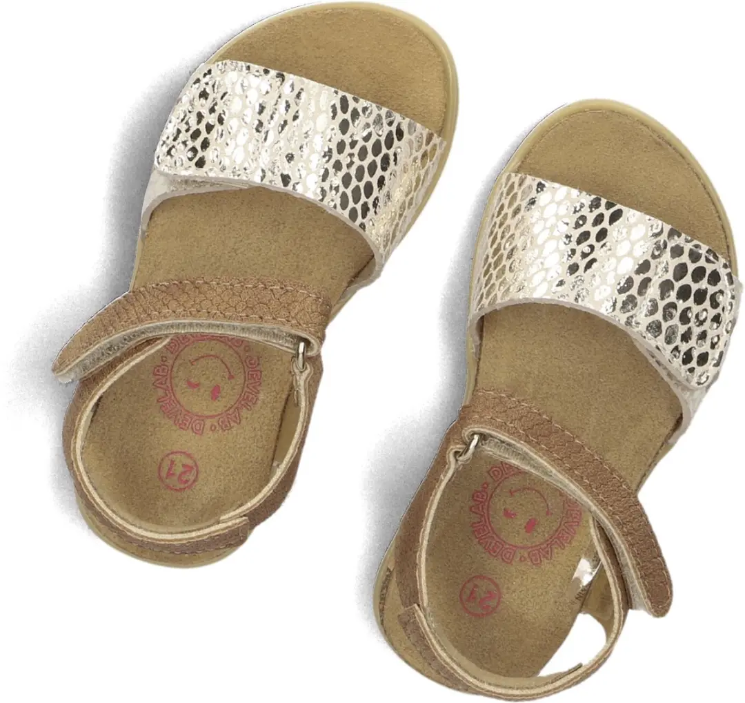 Develab 48500 Sandalen Meisjes Kindersandalen - Cognac - afbeelding 6 van 6