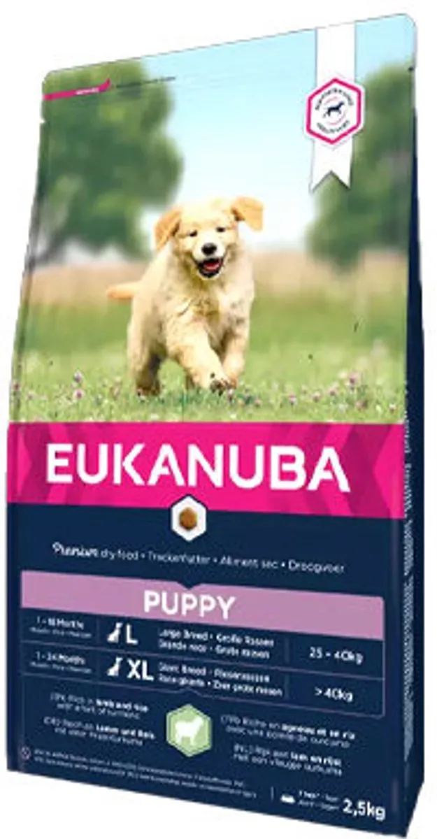 Eukanuba Puppy Large Breed Lam&Rijst Hondenbrokken 3kg