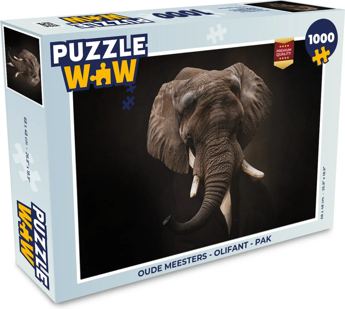 PuzzleWow Oude Meesters Legpuzzel 1000 Stuks