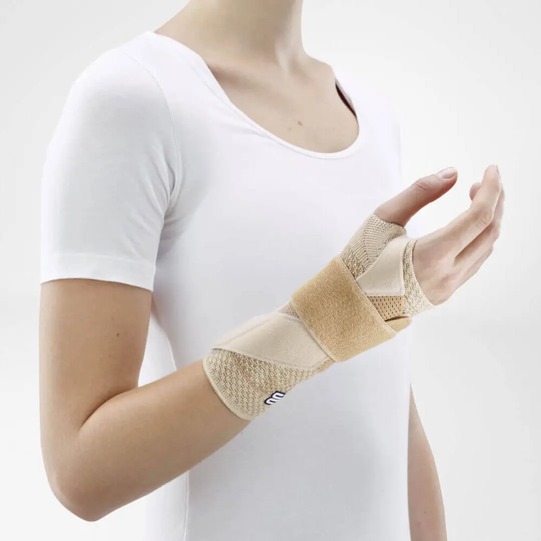 Bauerfeind Manutrain polsbrace Beige-Rechts-Maat 2: 15