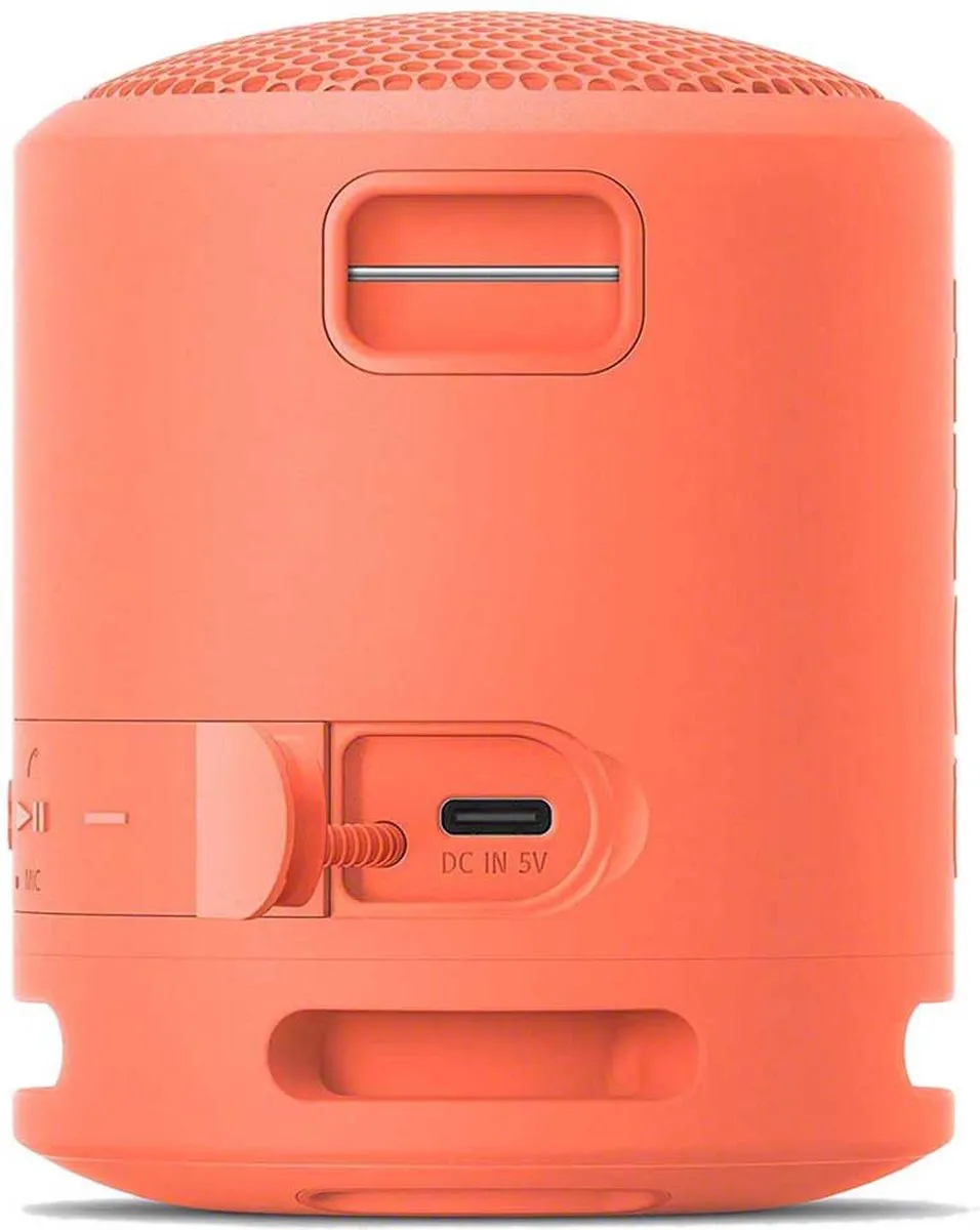 Bluetooth speaker with strap Coral Pink