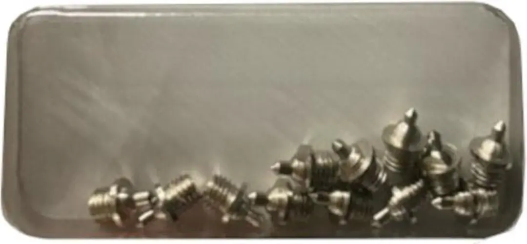 Precision 5mm Spikes Pyramide - Zilver - 12 Stuks - afbeelding 4 van 4