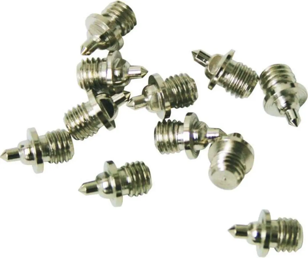 Precision 5mm Spikes Pyramide - Zilver - 12 Stuks - afbeelding 3 van 4
