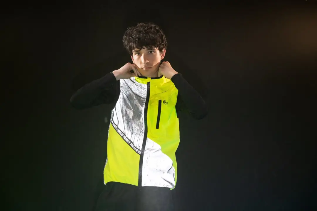 Wind- en waterdichte fietsjas - Road Town Jacket Yellow M - afbeelding 5 van 5