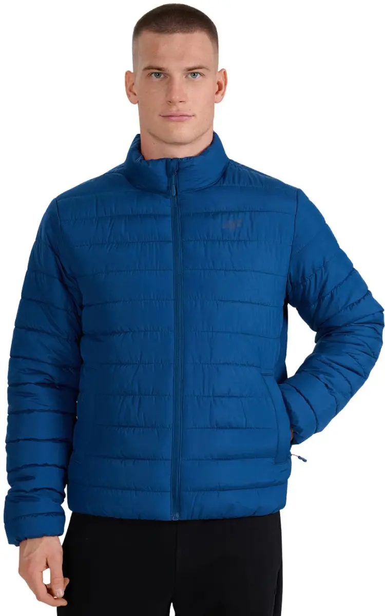 4F Jas Heren Gewatteerde Donkerblauw