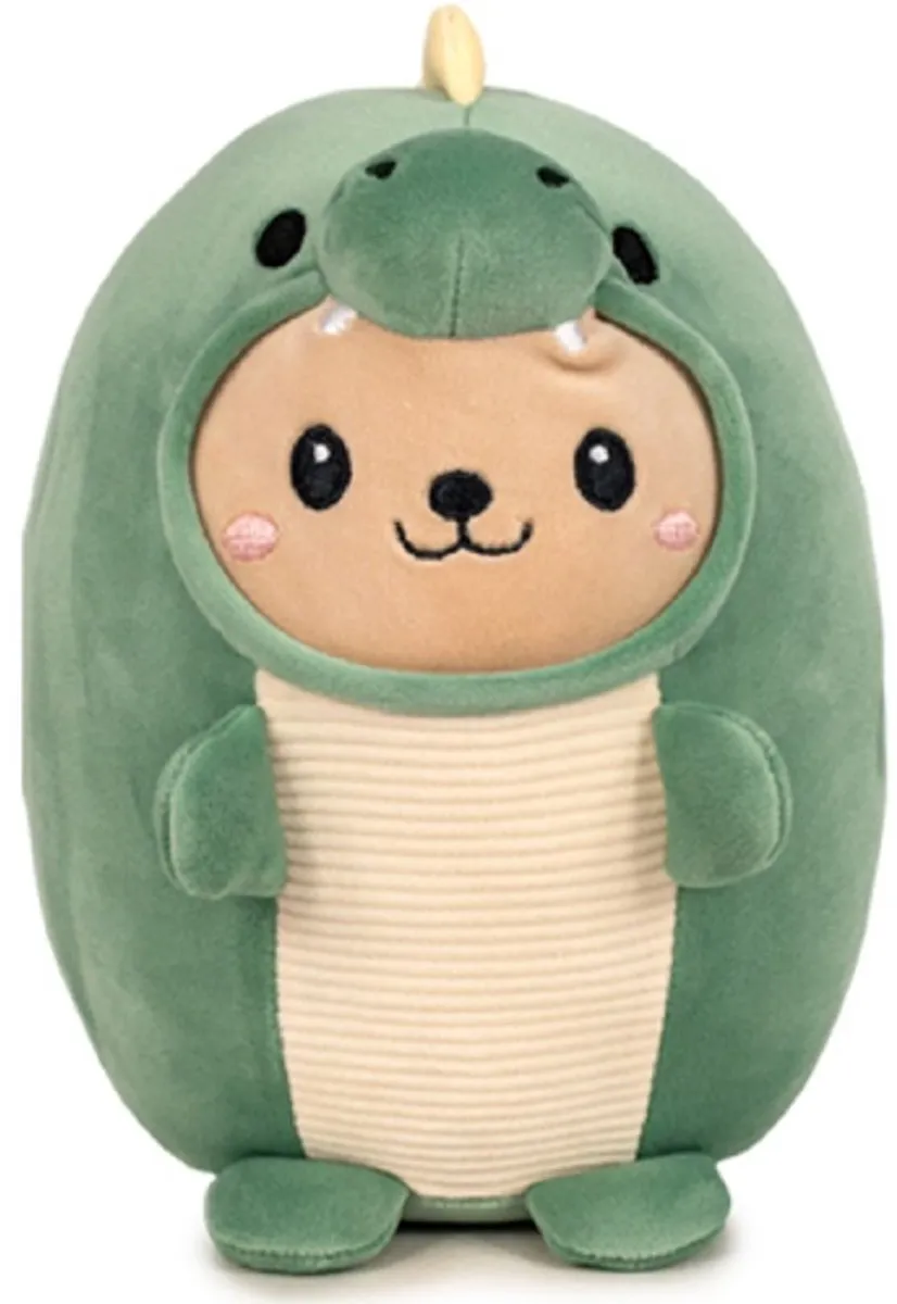 Topknuffels Kat Dinosaurus Onesie Pluche 25cm