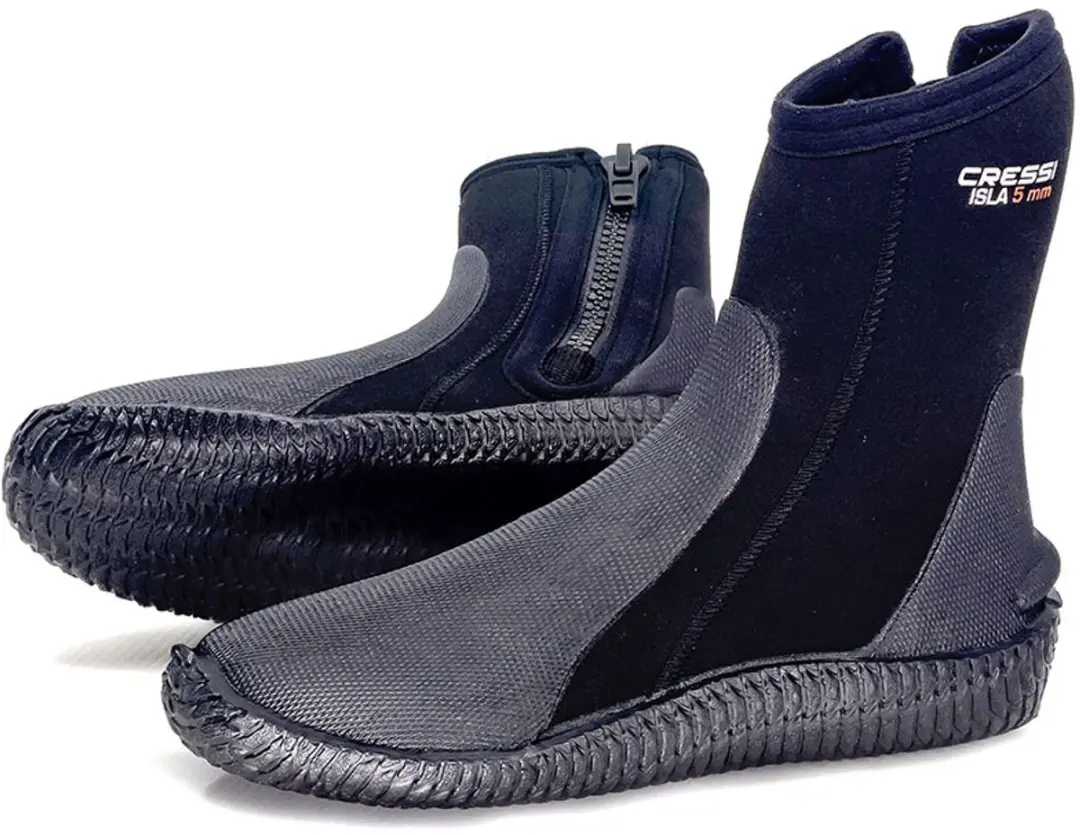 Cressi Isla Neoprene 5 Mm Duikbooties Zwart,Grijs EU 38-39