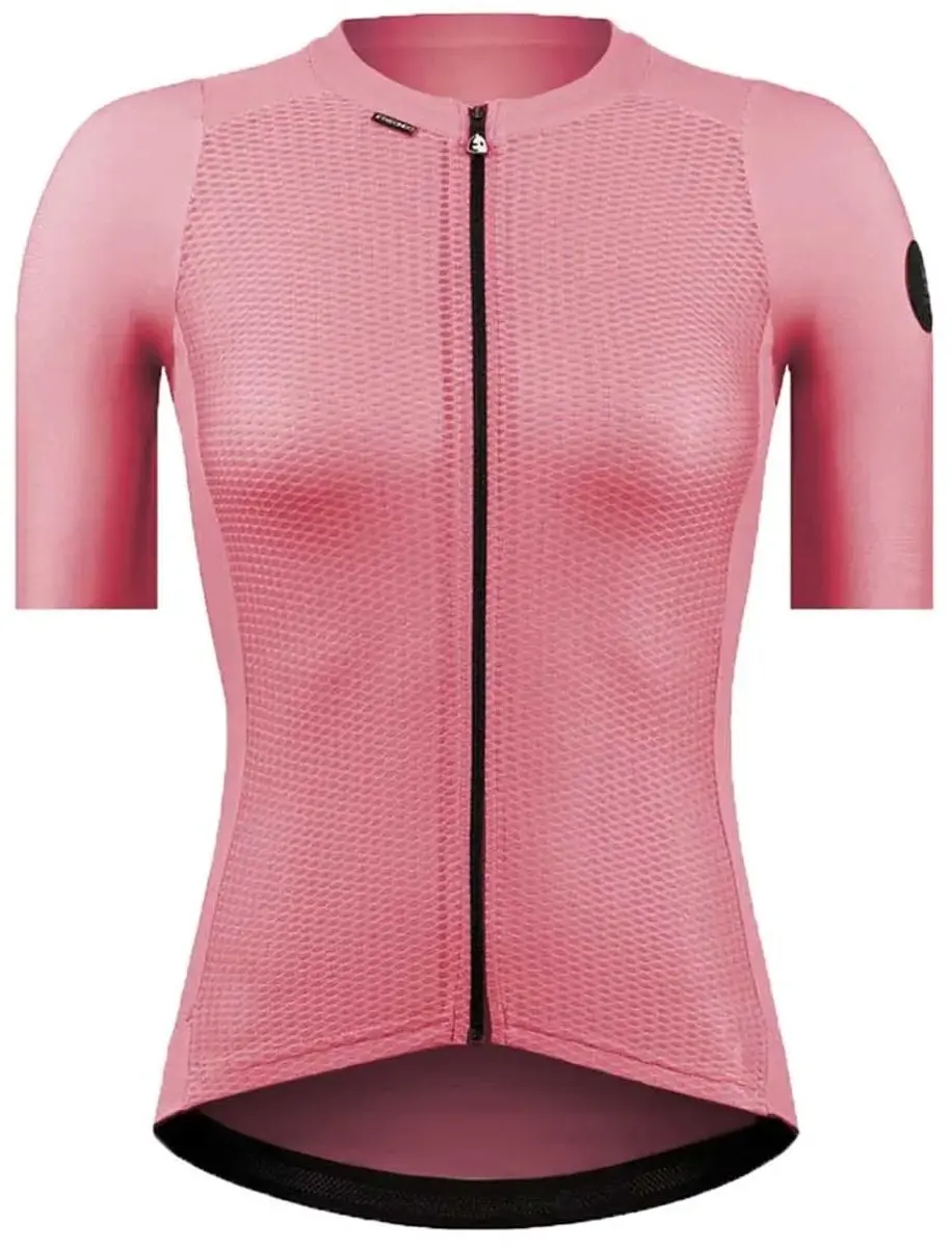 Etxeondo Gara Korte Mouw Wielertrui Roze M Vrouw