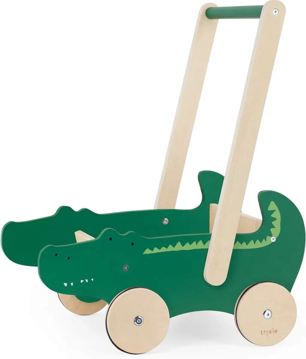 Trixie Houten Loopwagen Mr. Crocodile