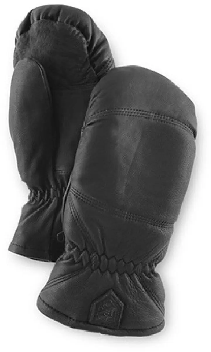 Hestra Leather Box Handschoen - Zwart - Maat 5 - afbeelding 3 van 4