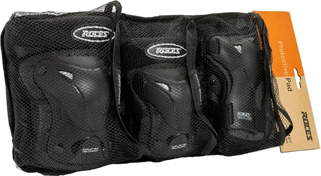Roces Skatebescherming 3-Pack - Zwart - Maat L - afbeelding 5 van 5