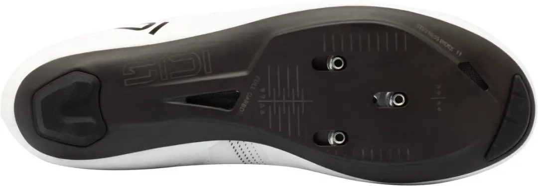 SIDI Ergo 6S - Wielrenschoenen - Wegschoen - Heren - Wit - Carbon zool - Draaisloten - Krachtoverdracht - afbeelding 5 van 6