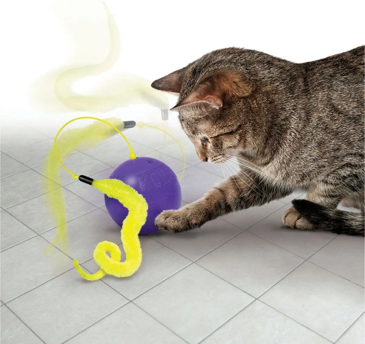 KONG Purrsuit Whirlwind Kattenspeeltje - Paars