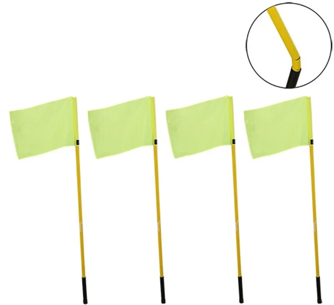 4 flexibele hoekvlaggenset