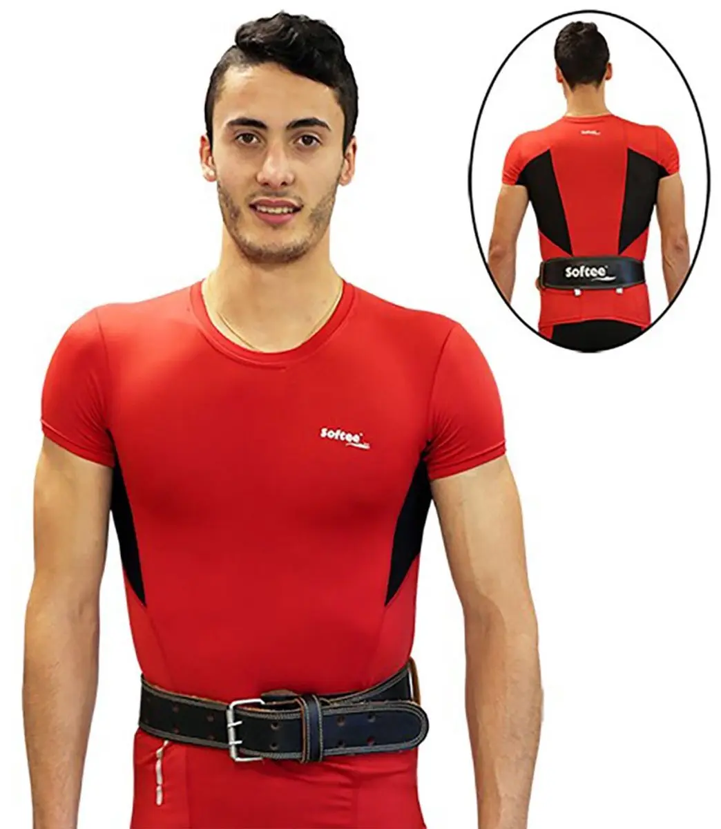 Belt Softee Fitness Leather Black