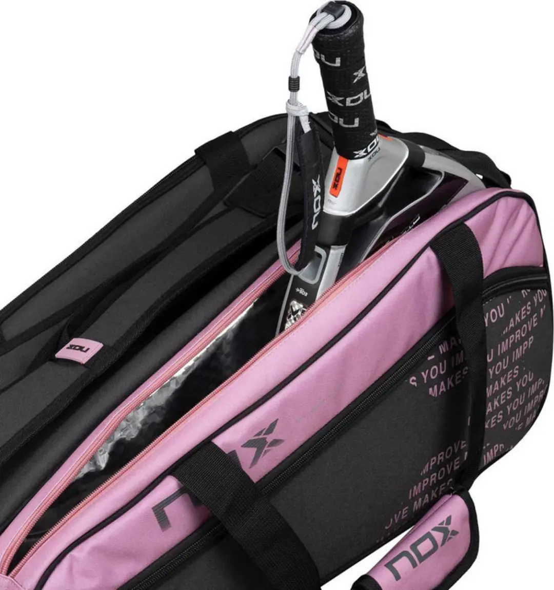 Nox Street Series Padeltas - Zwart/Roze - afbeelding 3 van 6