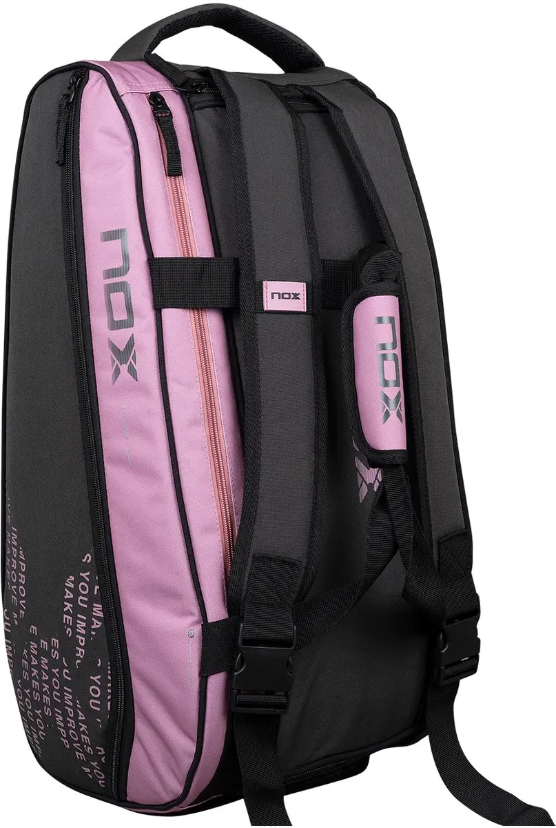 Nox Street Series Padeltas - Zwart/Roze - afbeelding 6 van 6