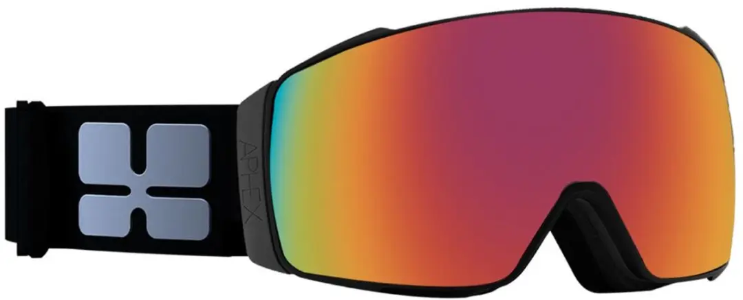 Aphex Orion Sneeuwbril - Matt Black/Revo Red - afbeelding 2 van 2