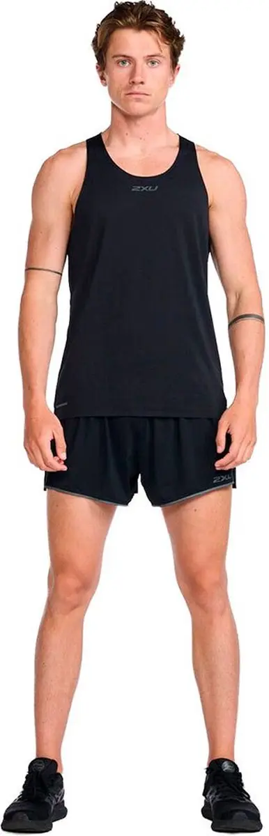 2xu Light Speed Tech Mouwloos T-shirt Zwart S Man