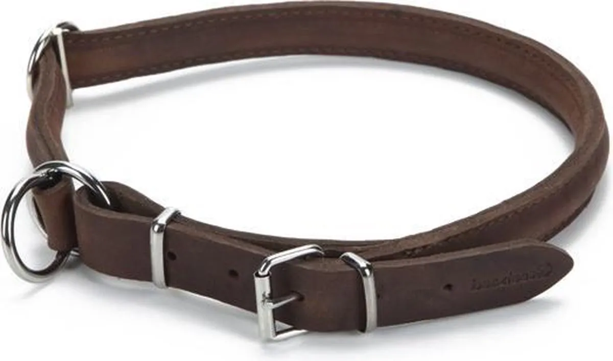 Beeztees Leren Halsband Djenga