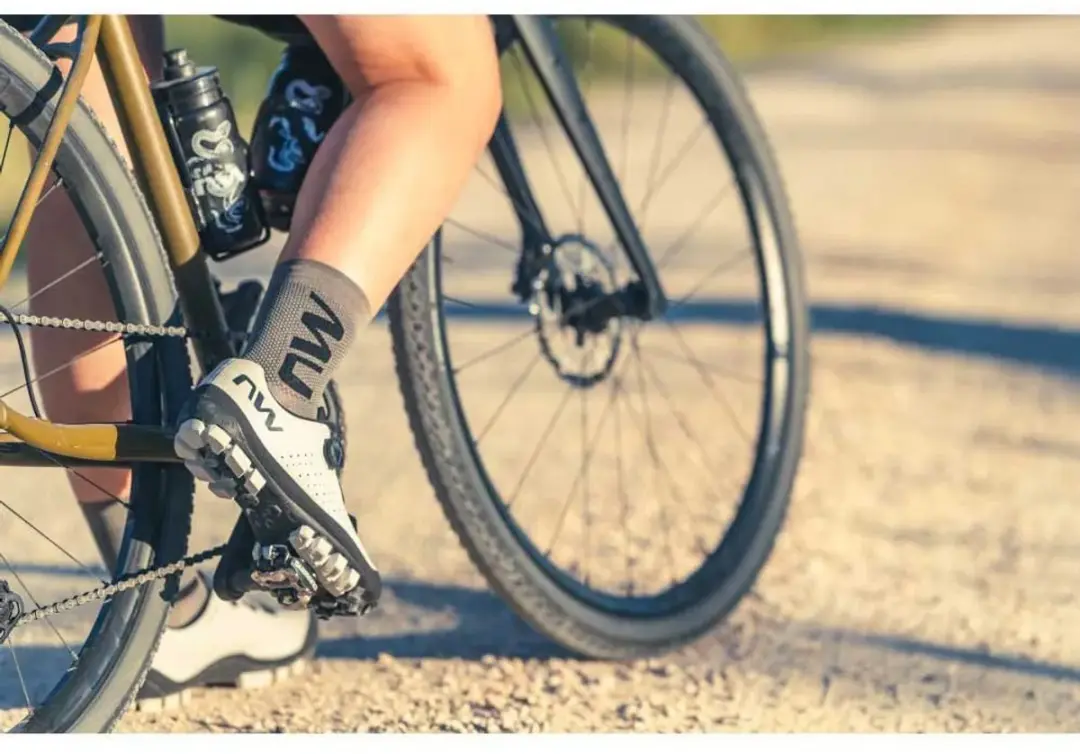 Northwave Hammer Plus Mountainbikeschoenen - Lichtgrijs/Zwart - 42 - afbeelding 3 van 3