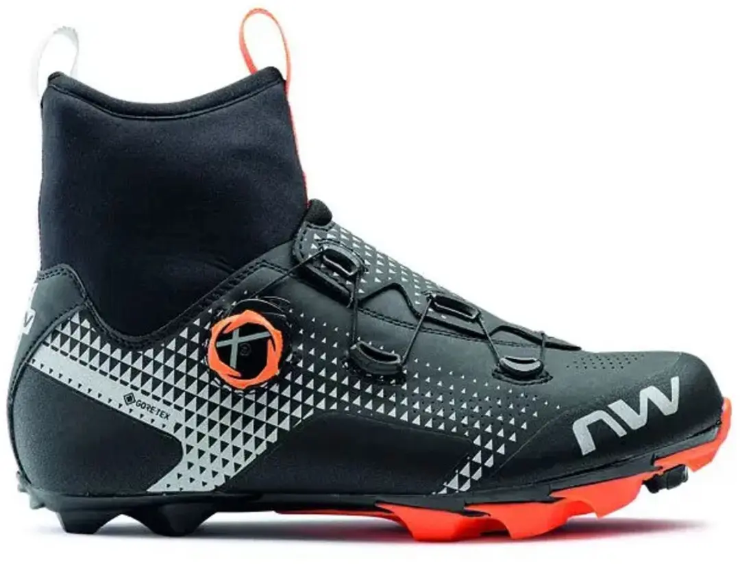 Northwave Celsius GTX Fietsschoenen - Zwart/Oranje - 39 - afbeelding 6 van 6