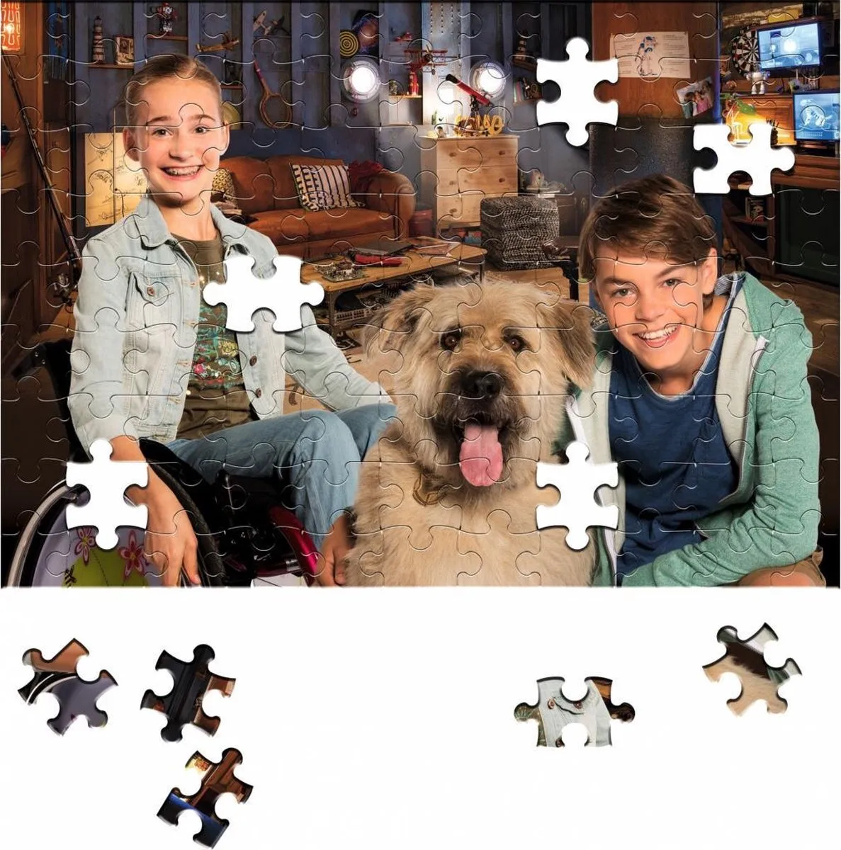 Studio 100 Kosmoo Puzzle 104 Stuks - Multicolor