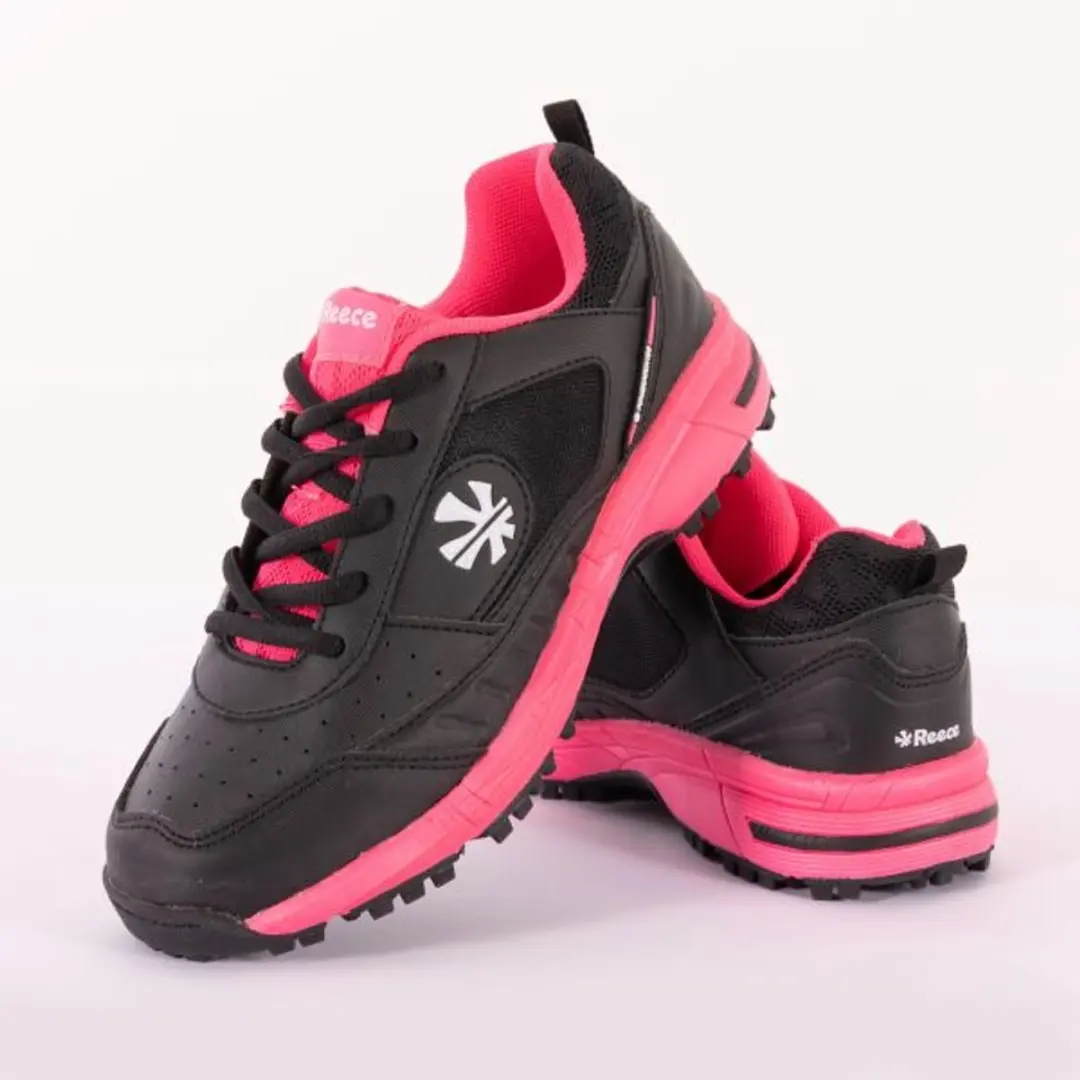 Reece Powerpitch Outdoor Hockeyschoenen - Zwart/Roze - afbeelding 5 van 6
