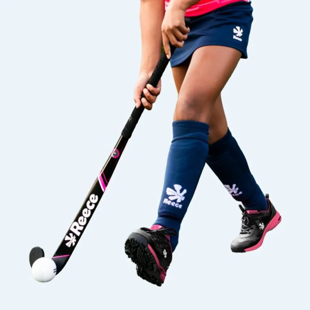 Reece Powerpitch Outdoor Hockeyschoenen - Zwart/Roze - afbeelding 2 van 6