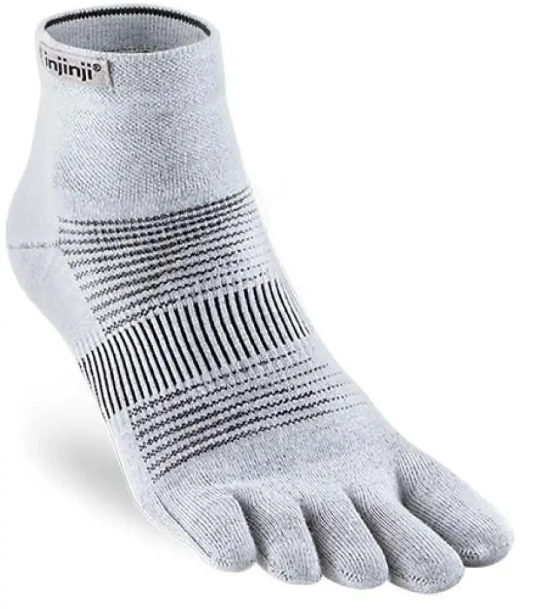 Injinji Run Mini-Crew Coolmax Teensokken - Grijs - afbeelding 5 van 5