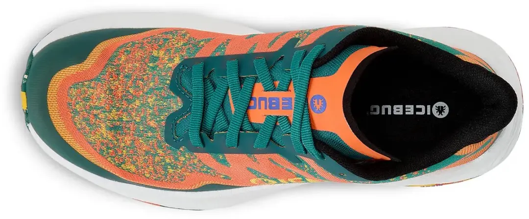 Icebug Järv M RB9X Trailschoenen - 45 - Grapefruit/Green - afbeelding 5 van 6