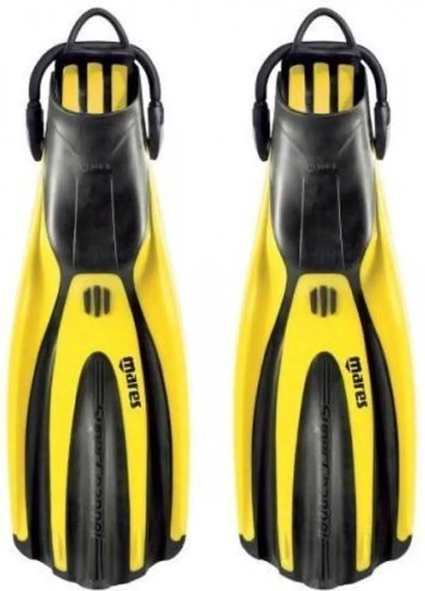 Mares Avanti Superchannel Bungee Geel Small 37-41