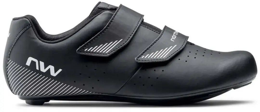Northwave Jet 3 Racefietsschoenen - Zwart/Wit - afbeelding 2 van 5