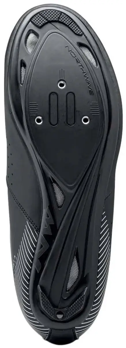 Northwave Jet 3 Racefietsschoenen - Zwart/Wit - afbeelding 3 van 5