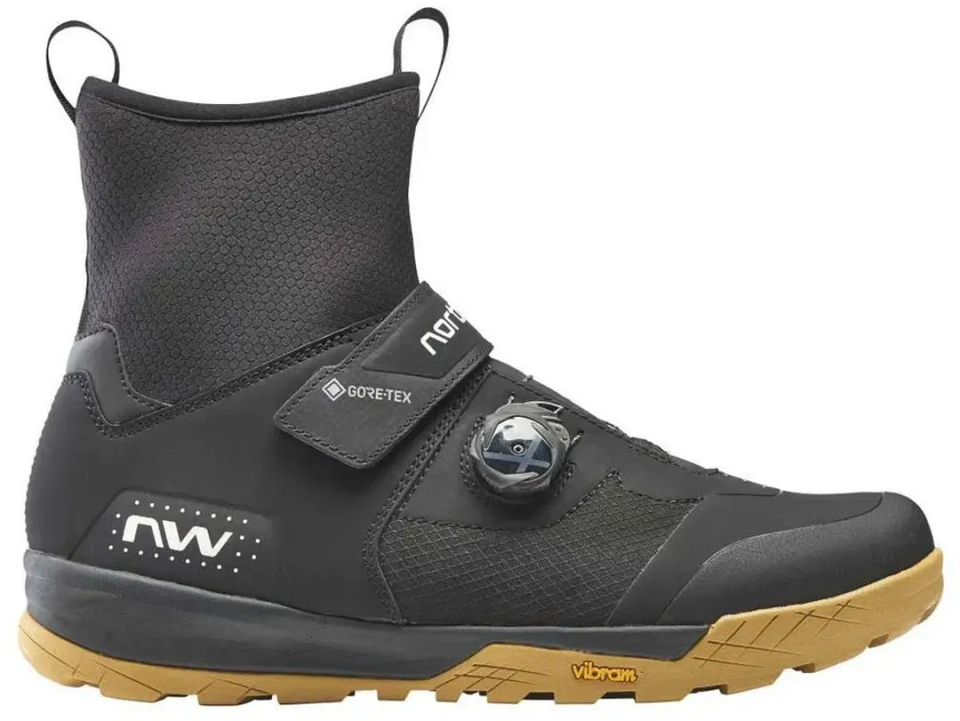 Northwave Kingrock Plus GORE-TEX MTB-schoenen - Zwart/Honingbruin - afbeelding 5 van 6