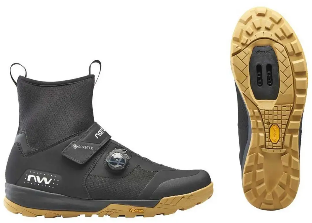 Northwave Kingrock Plus GORE-TEX MTB-schoenen - Zwart/Honingbruin - afbeelding 6 van 6