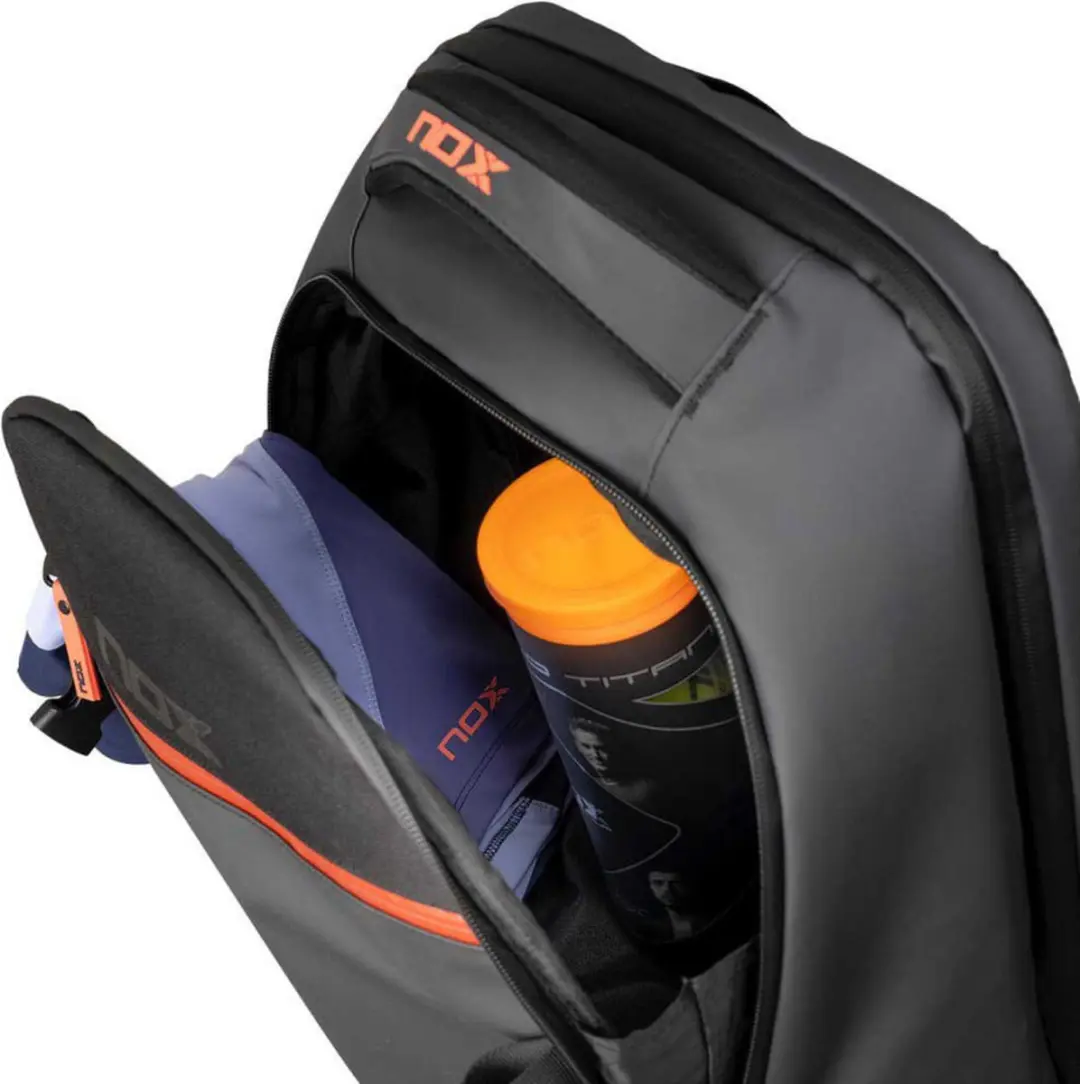 NOX Open Series Rugzak - Zwart/Oranje - afbeelding 5 van 6