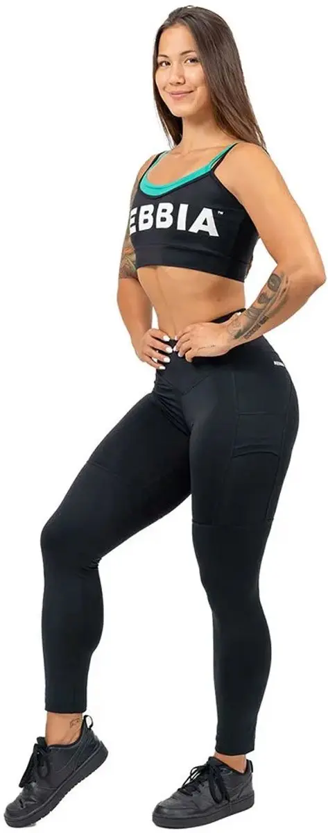 Nebbia Leg Day Goals Leggings Met Hoge Taille Zwart XS Vrouw