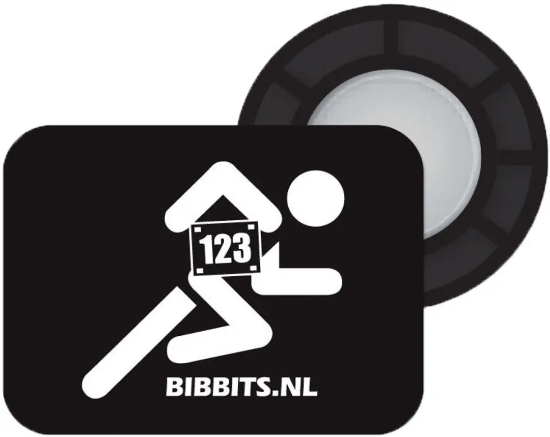 Bibbits 123 Runner Black Framenummerhouders