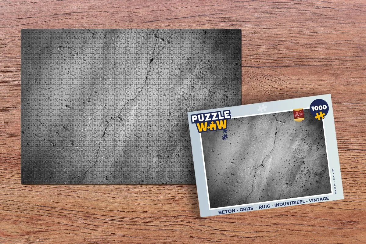 PuzzleWow Industrieel Legpuzzel 1000 Stuks - Multicolor